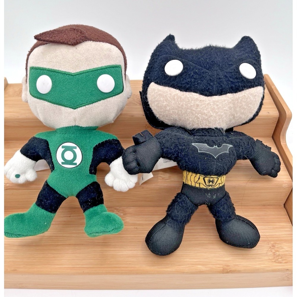 DC Comics Universe Funko Plush Green Lantern & Batman Justice League 7" 2010